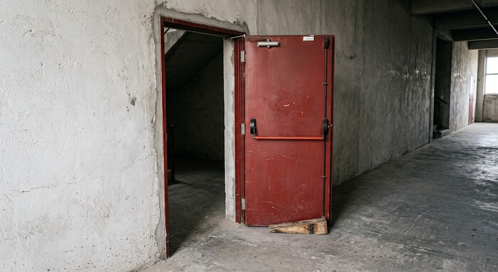 porta escorada